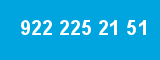 922 225 21 51